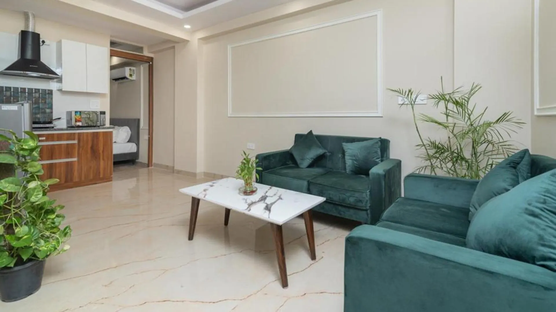 1 Bhk Service Apartment Golf Course Road 古尔冈 印度